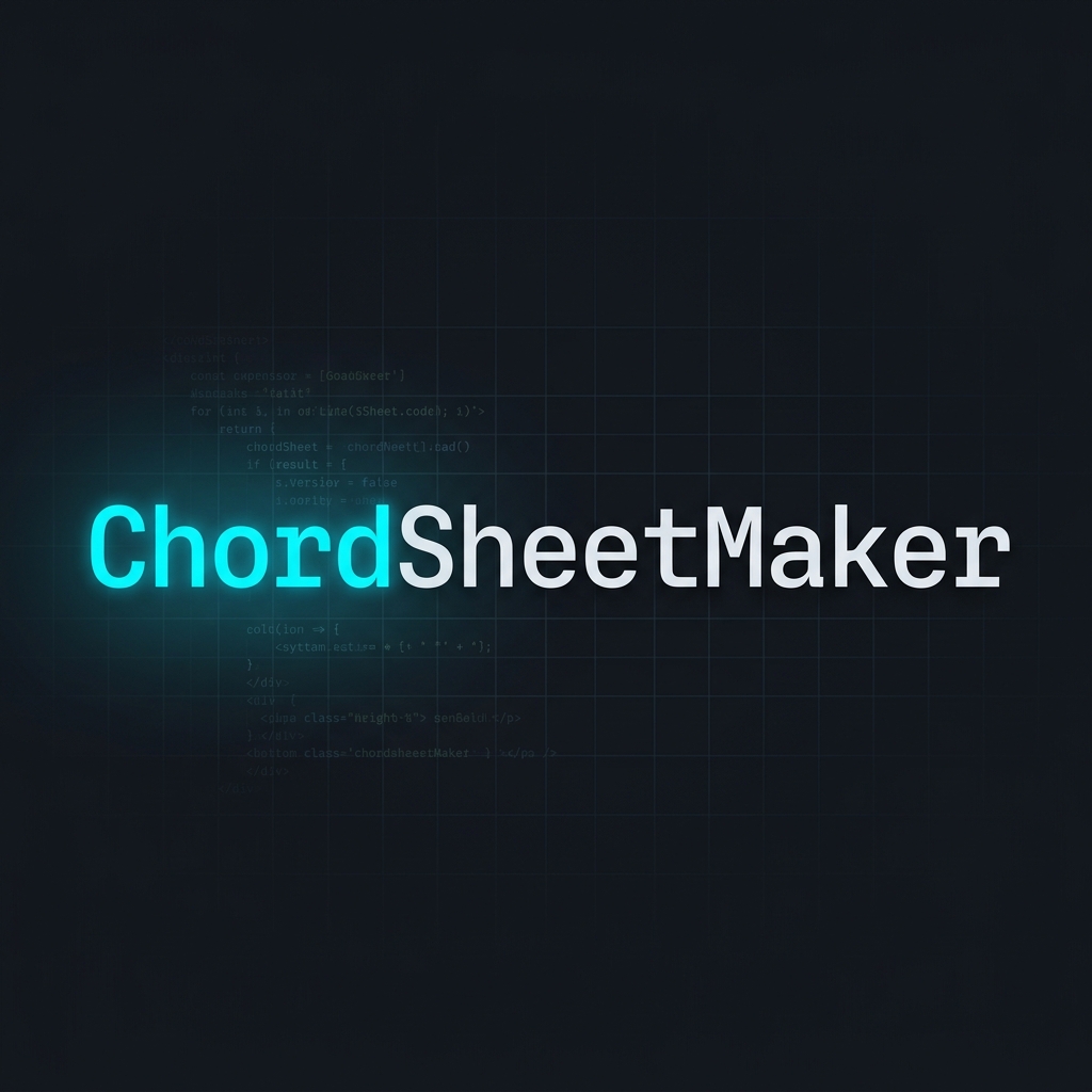 ChordSheetMaker